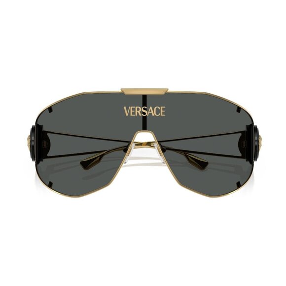 New VERSACE Gold Shield VE2268 1002/87 Sunglasses Women - Picture 6 of 8